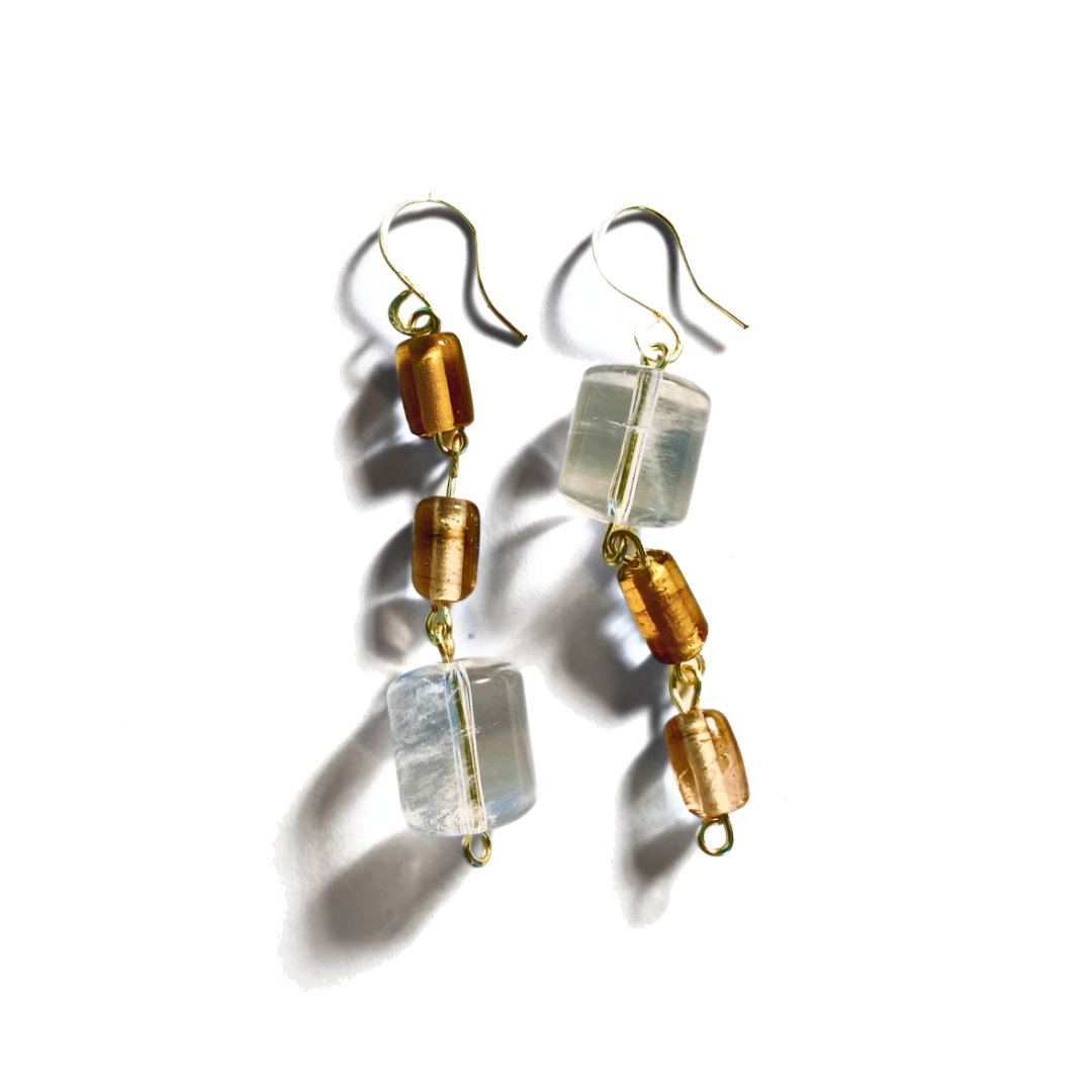 Adrian Vintage Bead Earrings