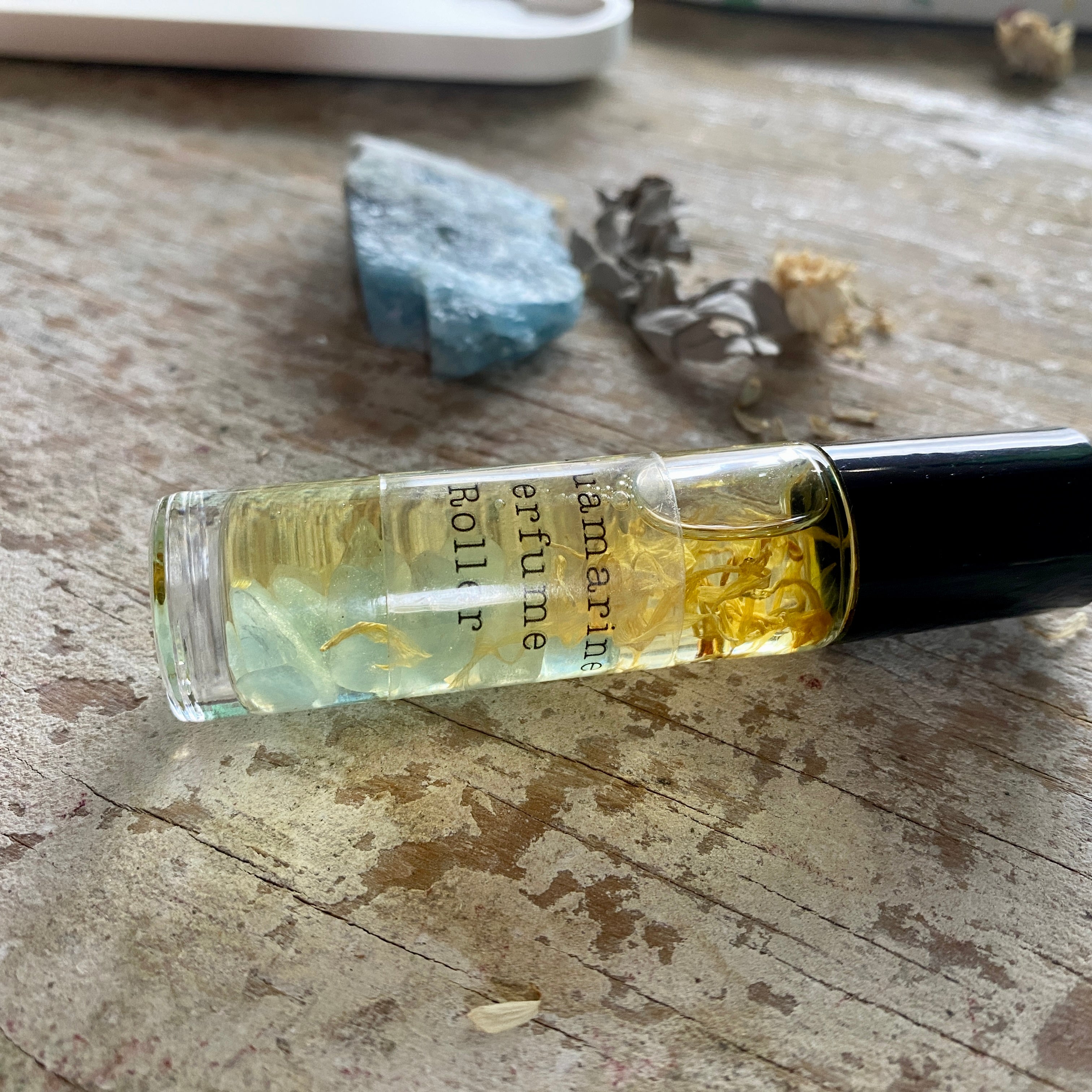 Aquamarine Infused Perfume Roller