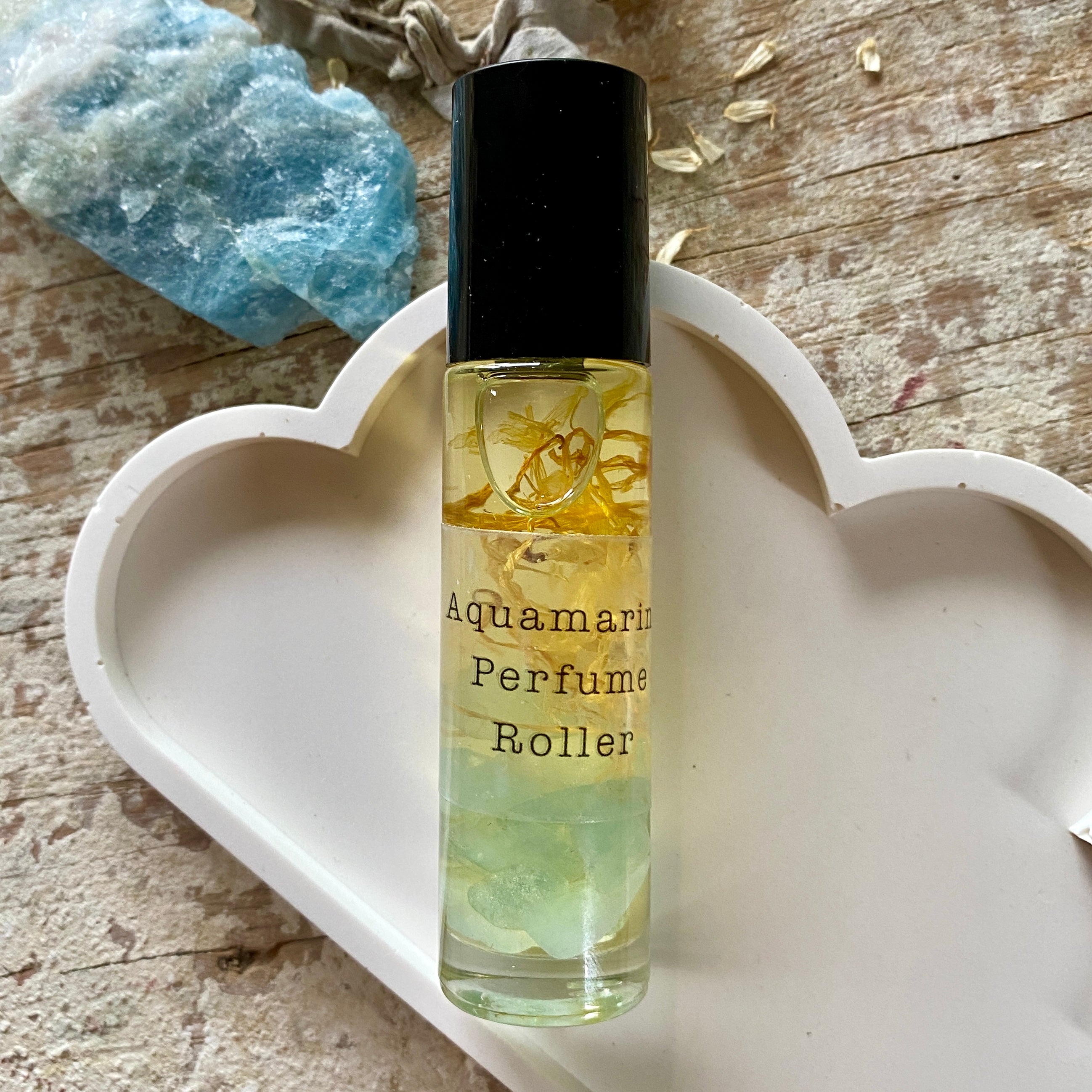 Aquamarine Infused Perfume Roller