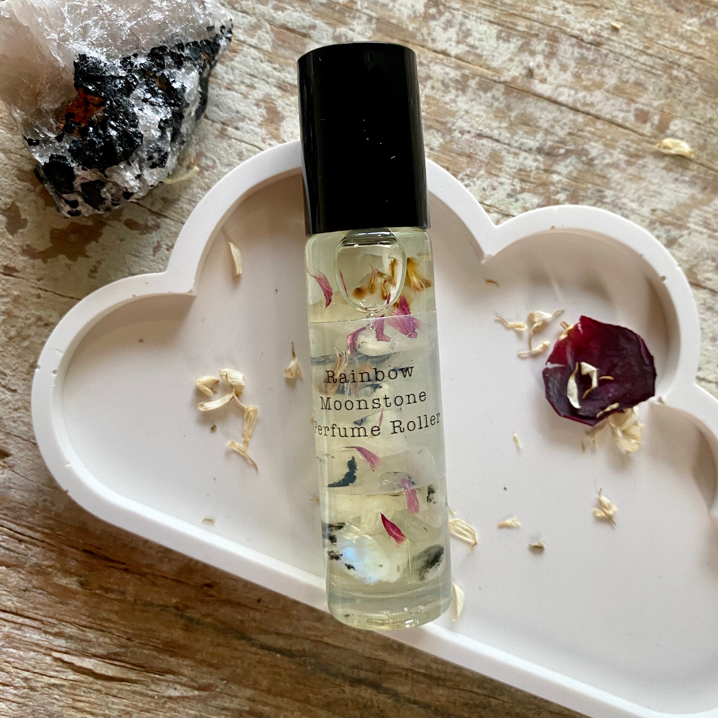 Rainbow Moonstone Infused Perfume Roller