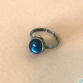 Sapphire Glass Ring