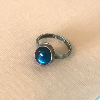 Sapphire Glass Ring