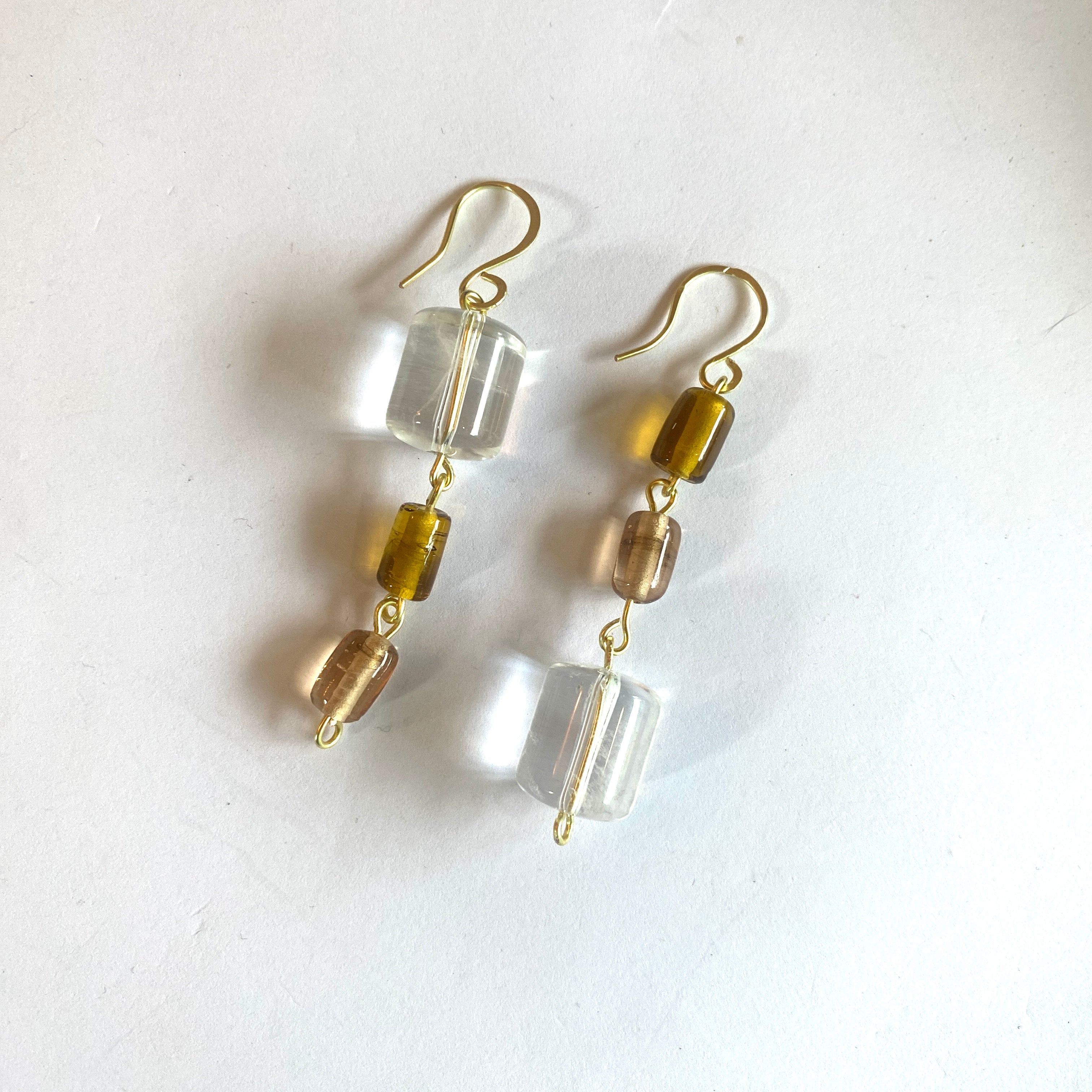 Adrian Vintage Bead Earrings