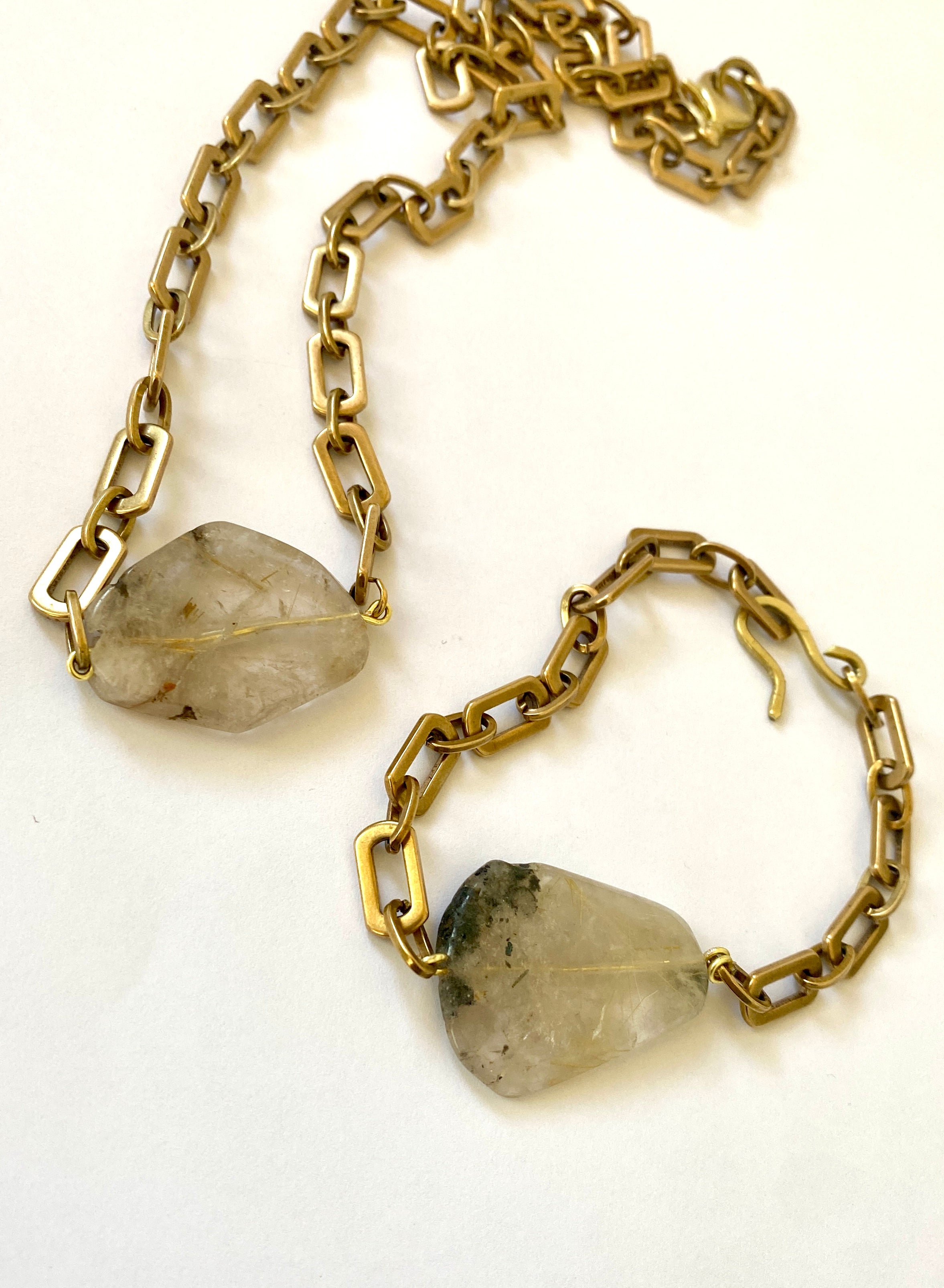 Rutilated Quartz Bracelet