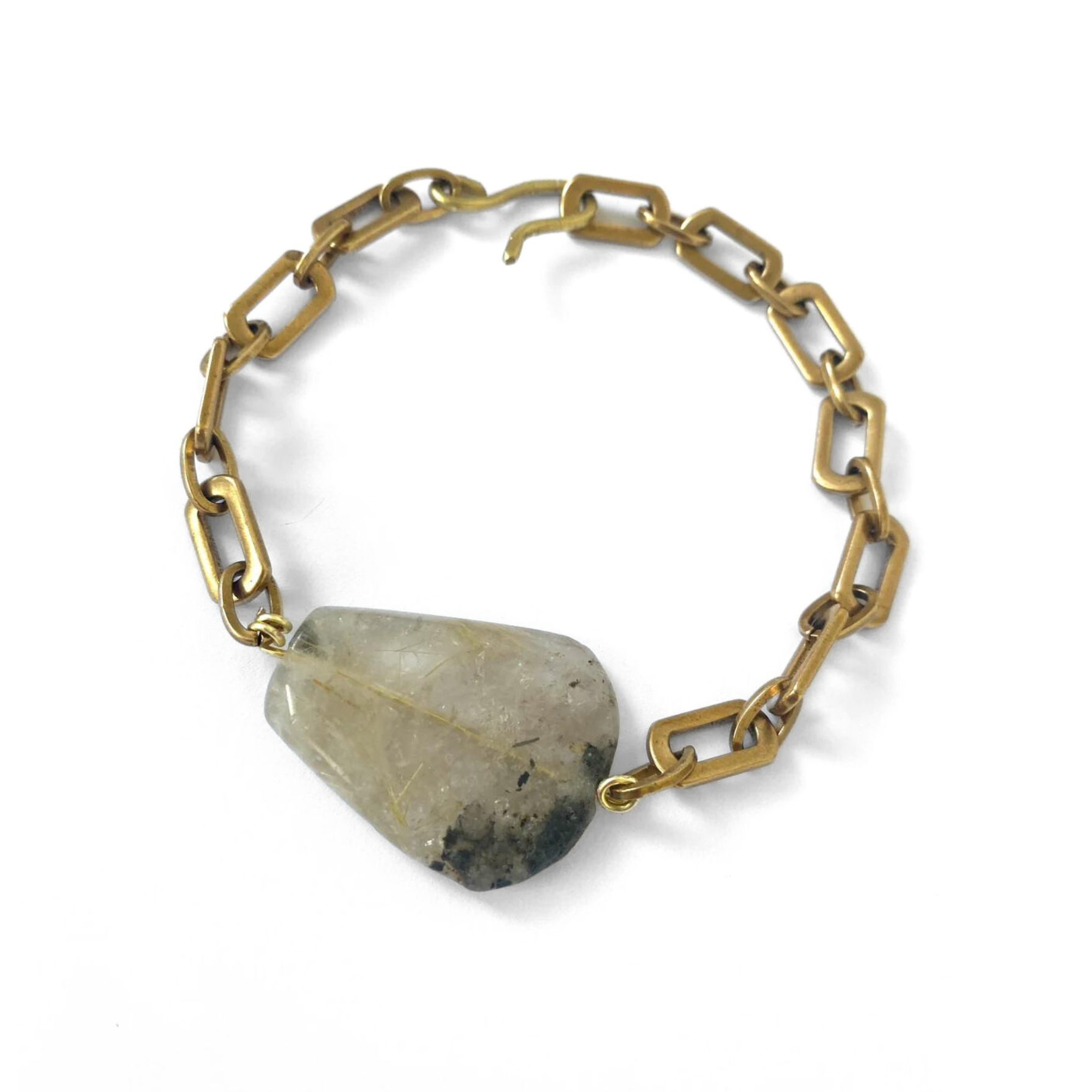 Rutilated Quartz Bracelet