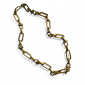 Fancy Brass Chain Necklace