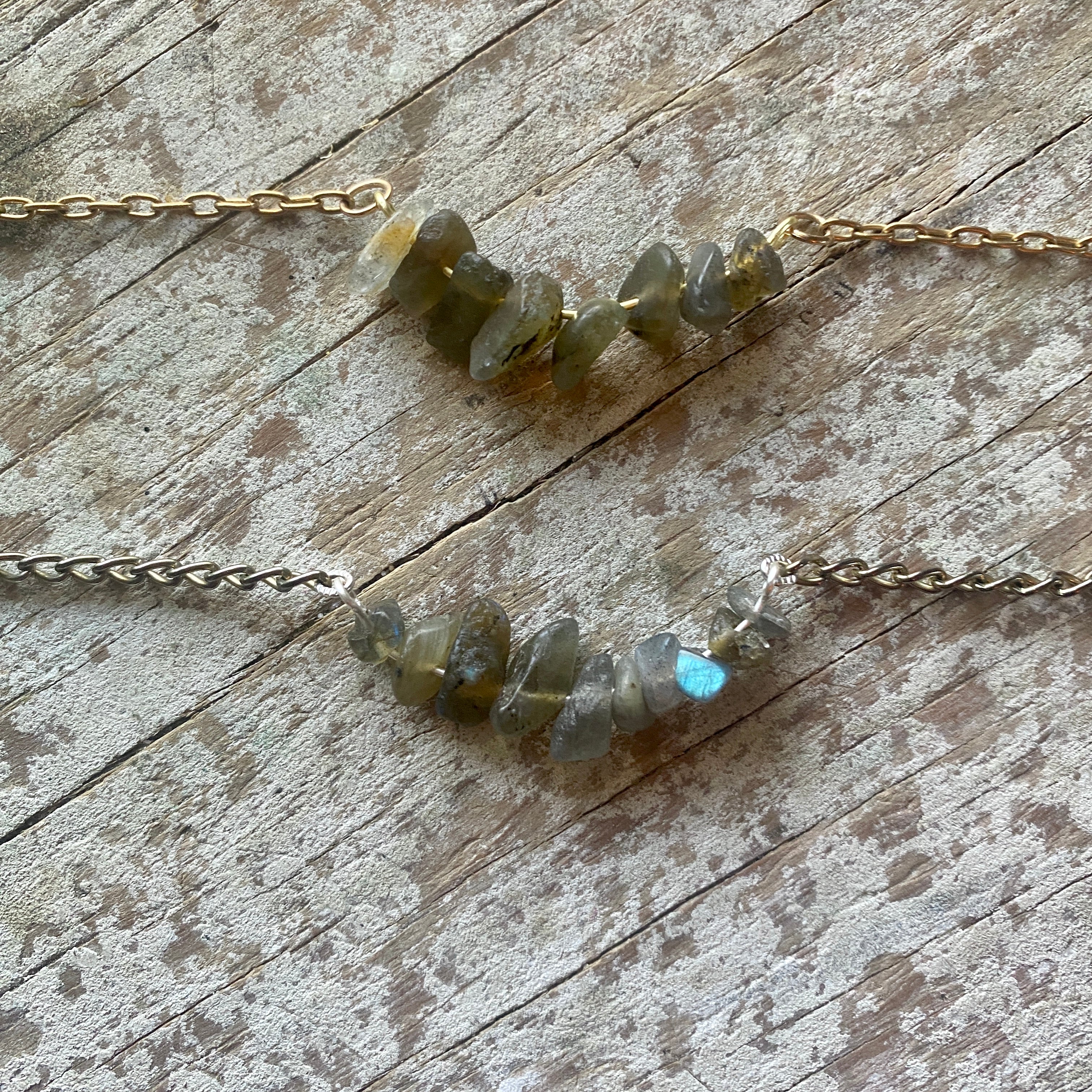 Labradorite Bead Necklace