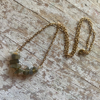 Labradorite Bead Necklace